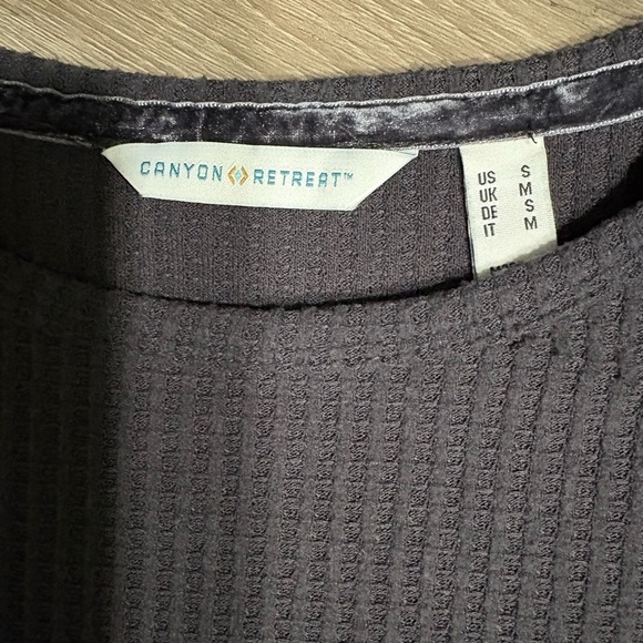 Canon Women's Charcoal Long Sleeve Top - Picture 3 of 4